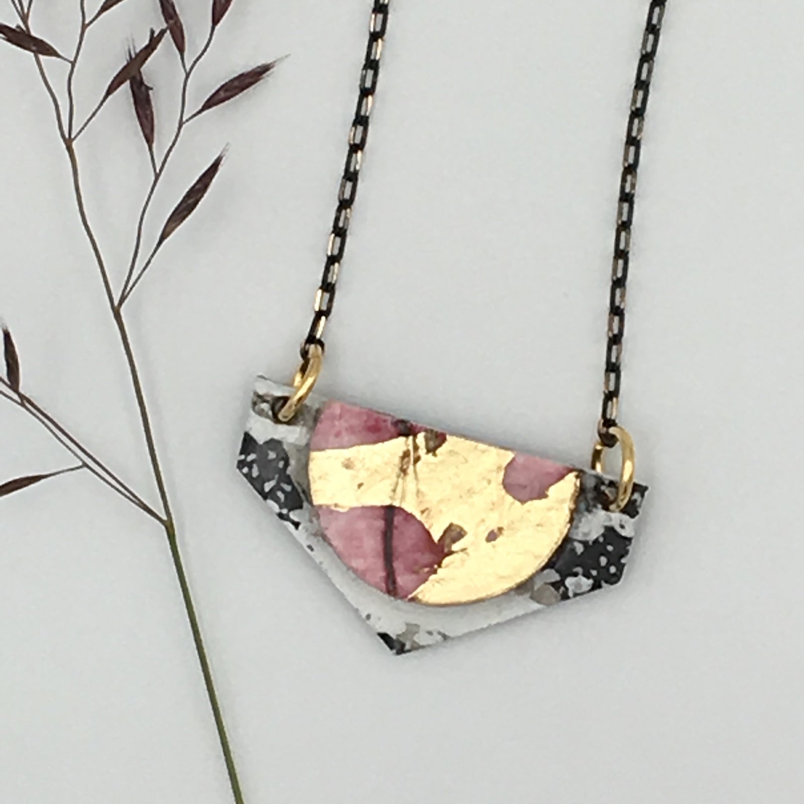 Delicate original necklace handcrafted and designed in Ireland 