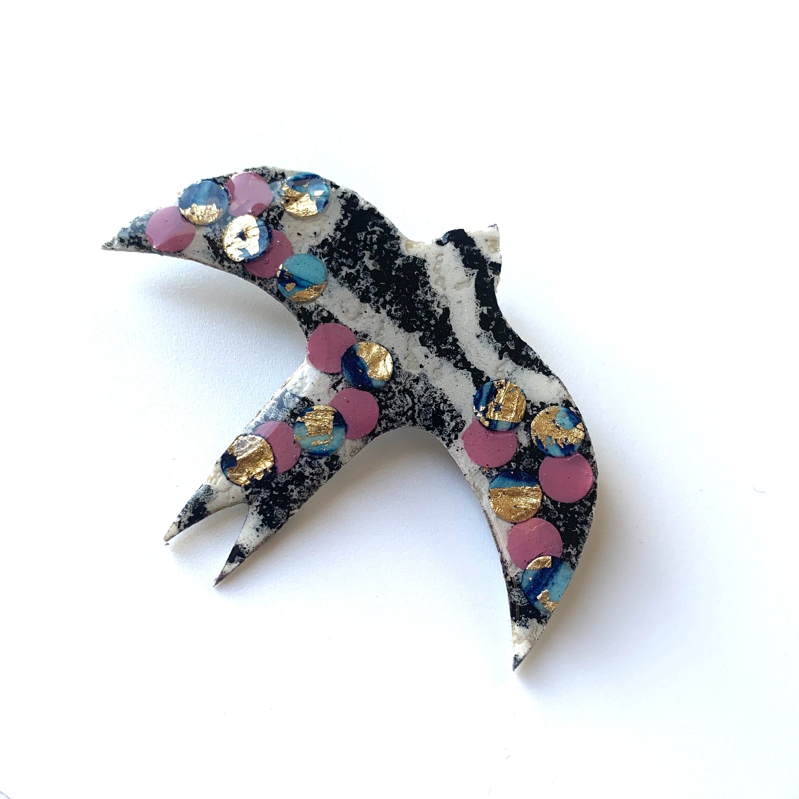 Swift brooch designed and handmade on Ireland’s Wild Atlantic way, the perfect gift